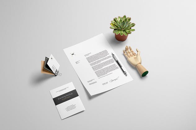 品牌VI设计展示&场景样机合集 Branding Mockup Essentials Vol. 1插图(2)