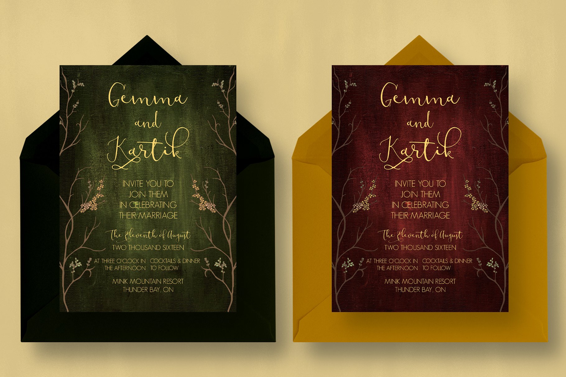 皇家婚礼设计物料素材合集 The Royal Wedding Suite插图(6)