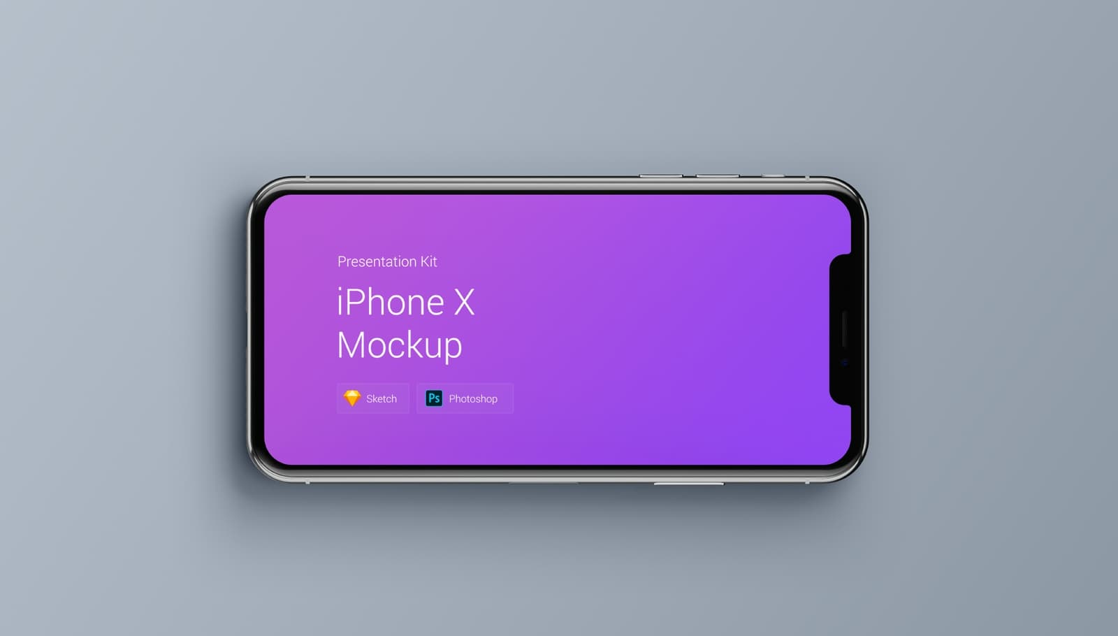 超级主流桌面&移动设备样机系列：iPhone X 智能手机样机&场景 [兼容PS,Sketch;共4.76GB]插图(9)