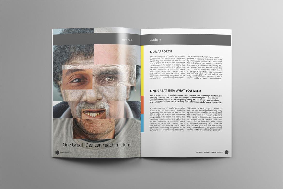 适用于企业画册/营销计划书设计模板 Proposal插图(6)