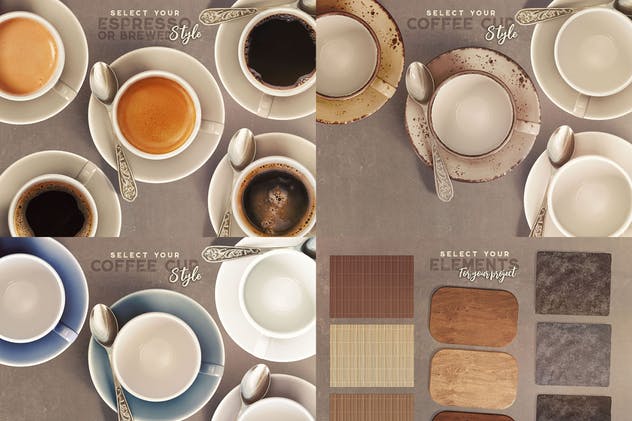 咖啡场景设计模板合集 Coffee Scene Creator插图(5)