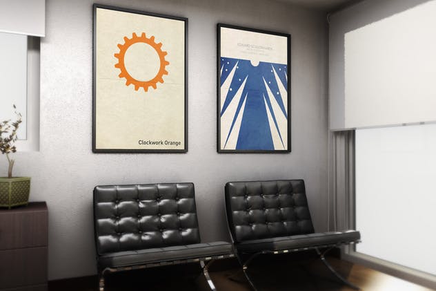 高级办公室场景画框样机模板 The Office MockUp插图(3)