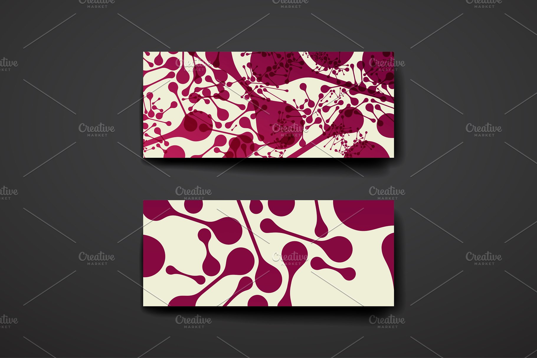 抽象几何图案背景纹理素材 Abstract Templates and Backgrounds插图(3)