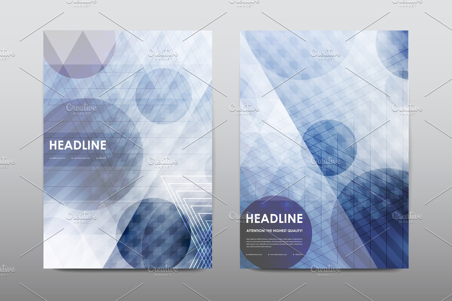 50+商业企业宣传小册子模板 50+ Business Brochures Bundle插图(41)