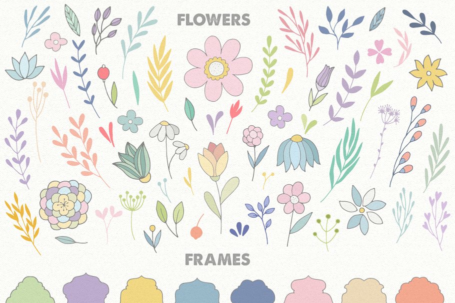 Logo设计大师工具箱[590+素材元素] Logo Toolkit – Over 590 Elements Pro插图(7)