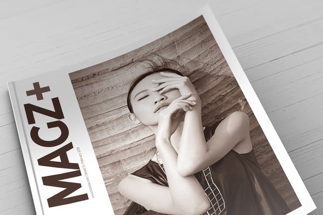 逼真时尚杂志样机模板 Realistic Magazine Mockups插图(14)