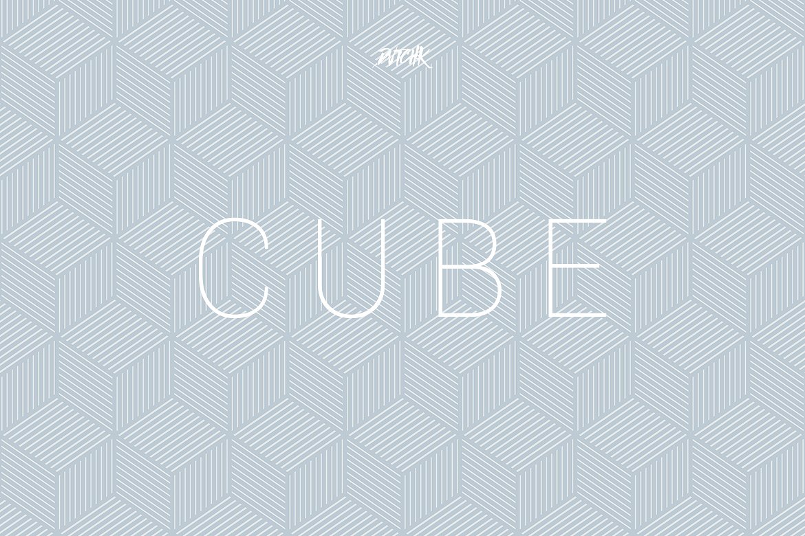 立方体-无缝几何背景（第03卷） Cube | Seamless Geometric | Vol. 03插图(2)