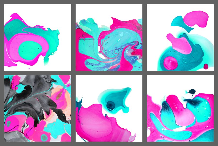 时尚抽象大理石材质颜料纹理 Artistic textures. Part 3插图(1)