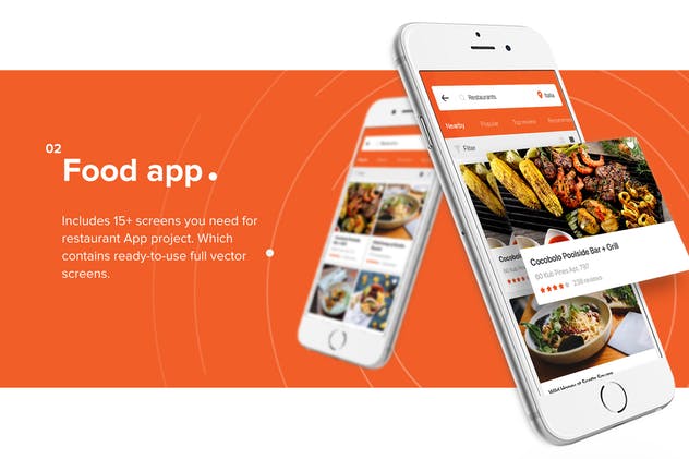 实用多用途APP应用UI套件UI模板 Mocha Mobile UI Kit插图(3)