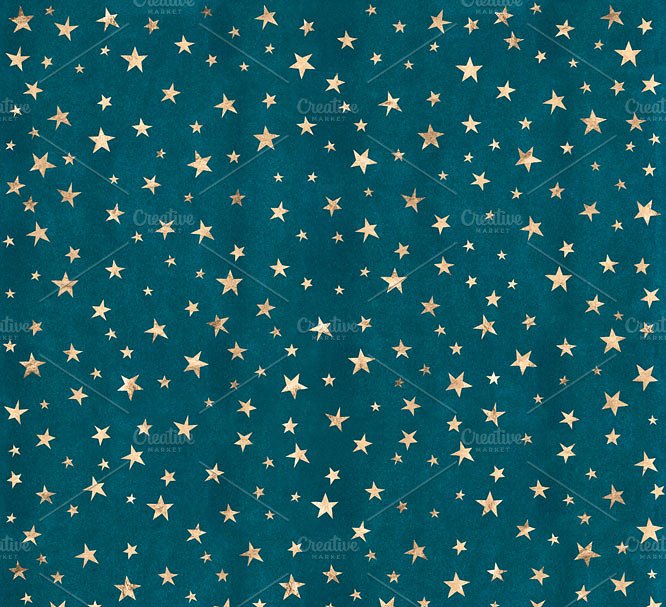 玫瑰金星空/荷叶/蜻蜓图案纹理 Rose Gold Night Dragonfly Patterns插图(1)