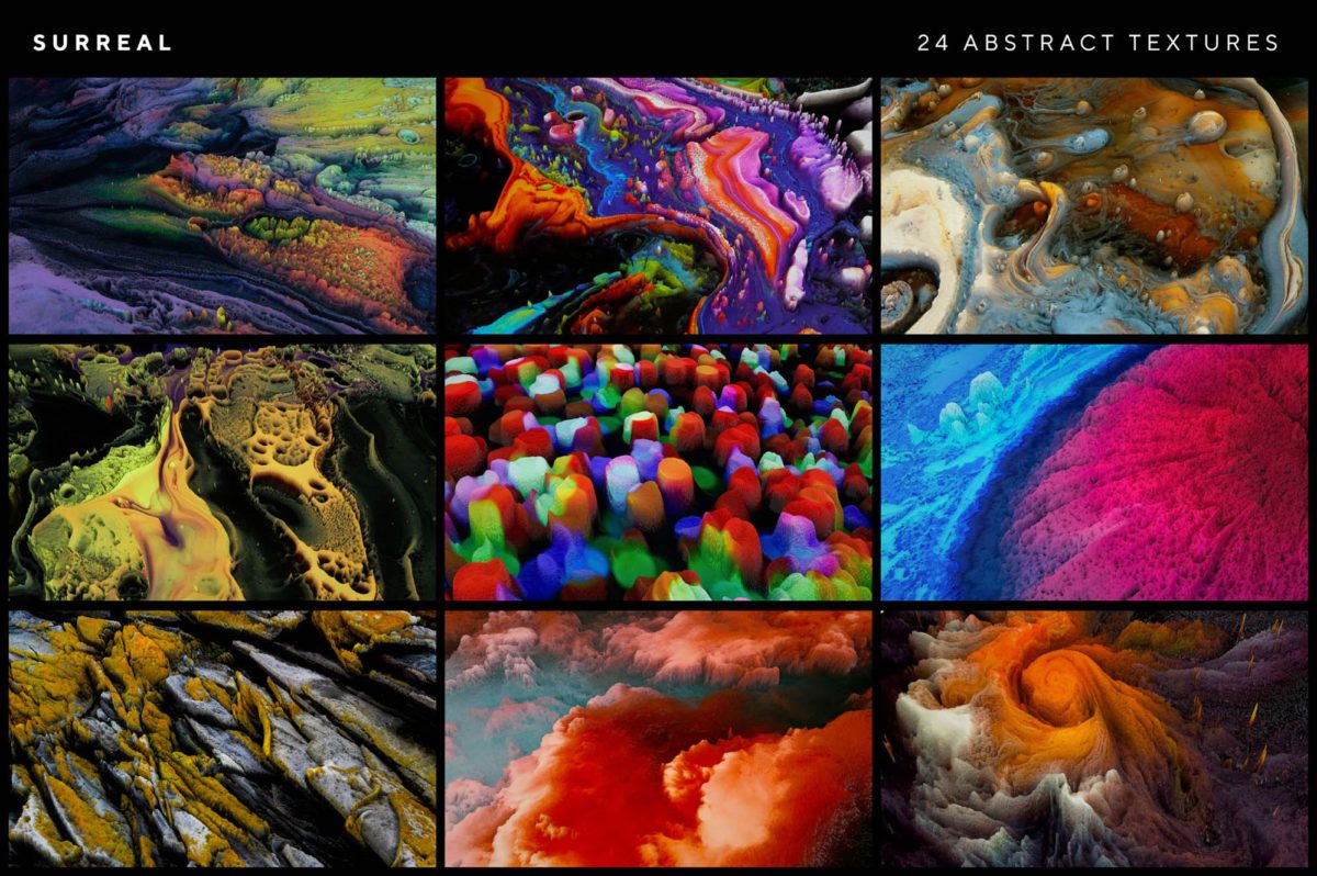 创意抽象纹理系列：超现实主义抽象纹理合集 Surreal, Vol. 1插图(6)