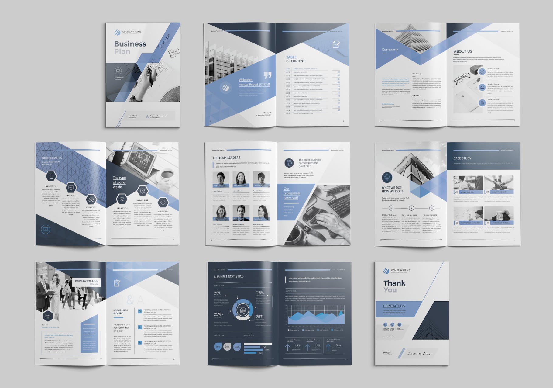 商业计划书/商业规划书设计模板 Business Plan插图(1)