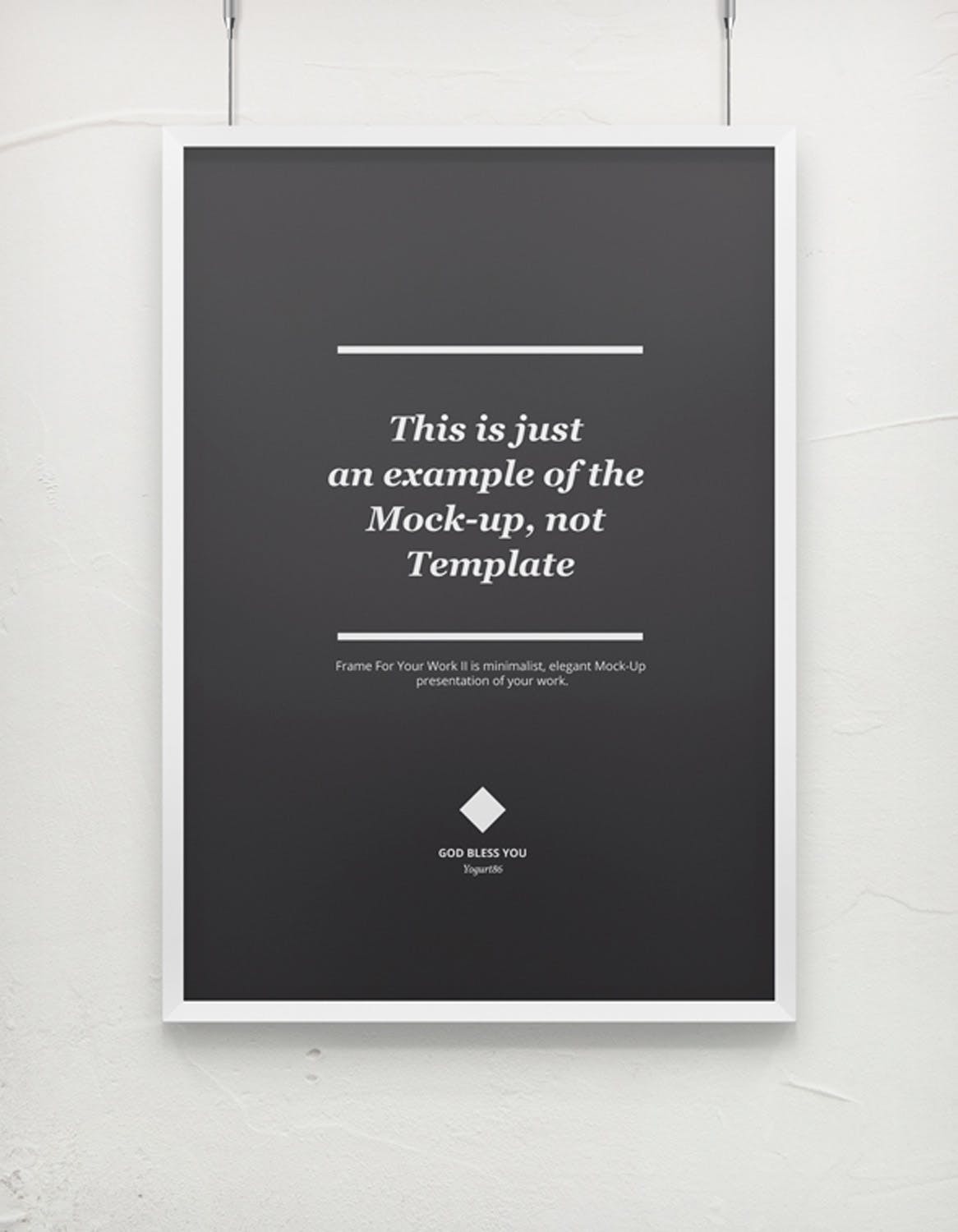 高品质的时尚高端海报宣传单DM样机VI展示模型mockups插图(5)