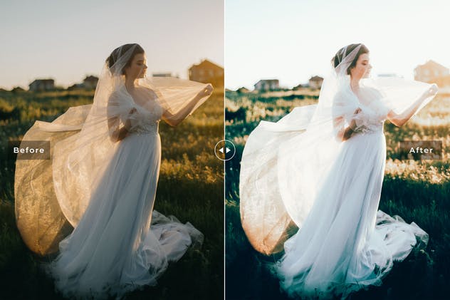 婚纱摄影照片调色滤镜LR预设 Bright & Airy Mobile & Desktop Lightroom Presets插图(4)