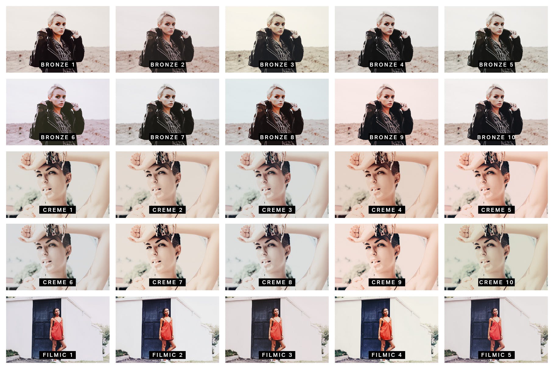 摄影师必备的50款LR调色预设合集下载 50 Editorial Lightroom Presets and LUTs插图(1)