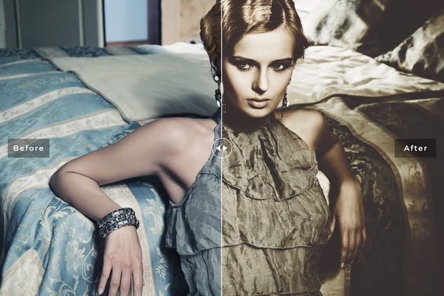 巧克力色彩调色滤镜PS动作 Chocolate Photoshop Actions插图(3)