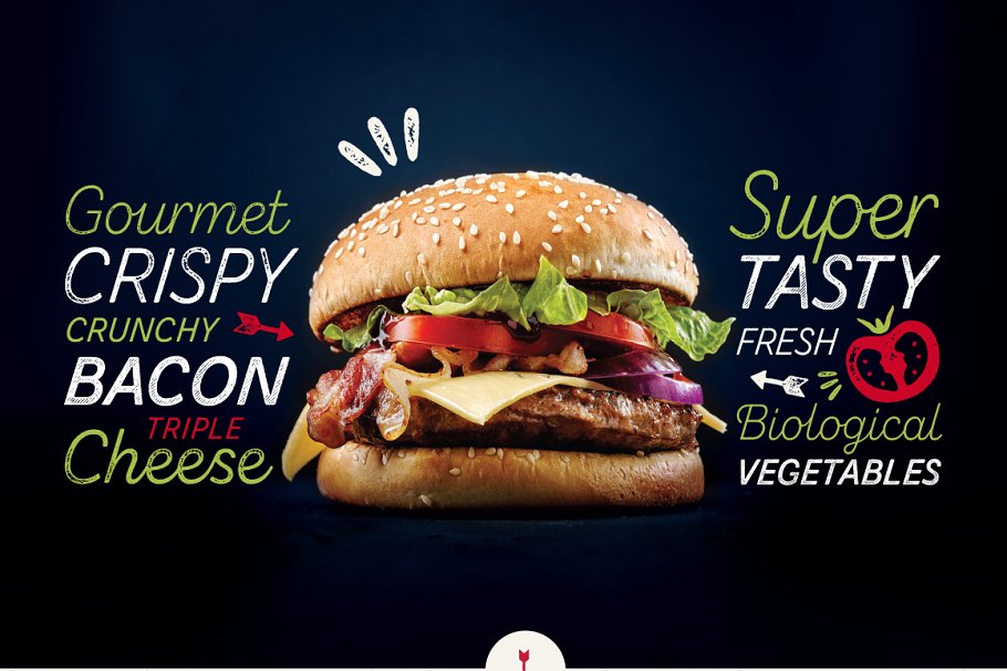 多样式风格英文字体家族 Zing Script Rust插图(3)