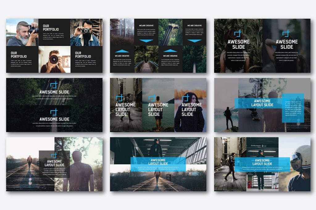 多图的商务风PPT打包下载[pptx]插图(10)