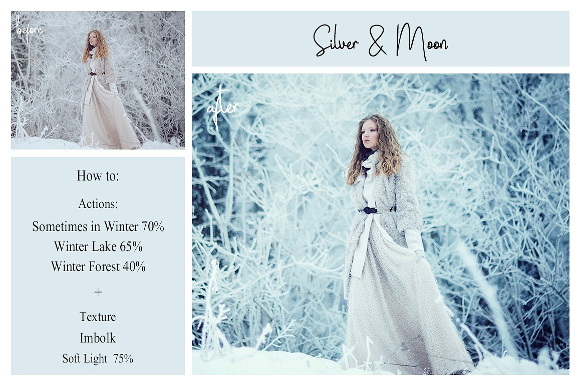 浪漫冬日温馨PS动作叠加纹理插图(7)