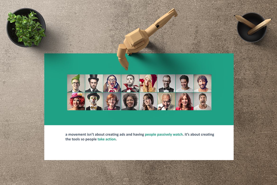 企业团队建设/团队管理谷歌幻灯片模板 ASOKA Google Slides插图(2)