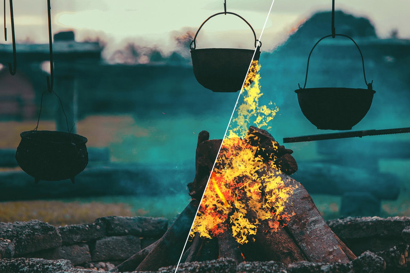 10种不同样式的魔幻火焰效果PS笔刷素材库精选 Fire Photoshop Brushes插图(9)