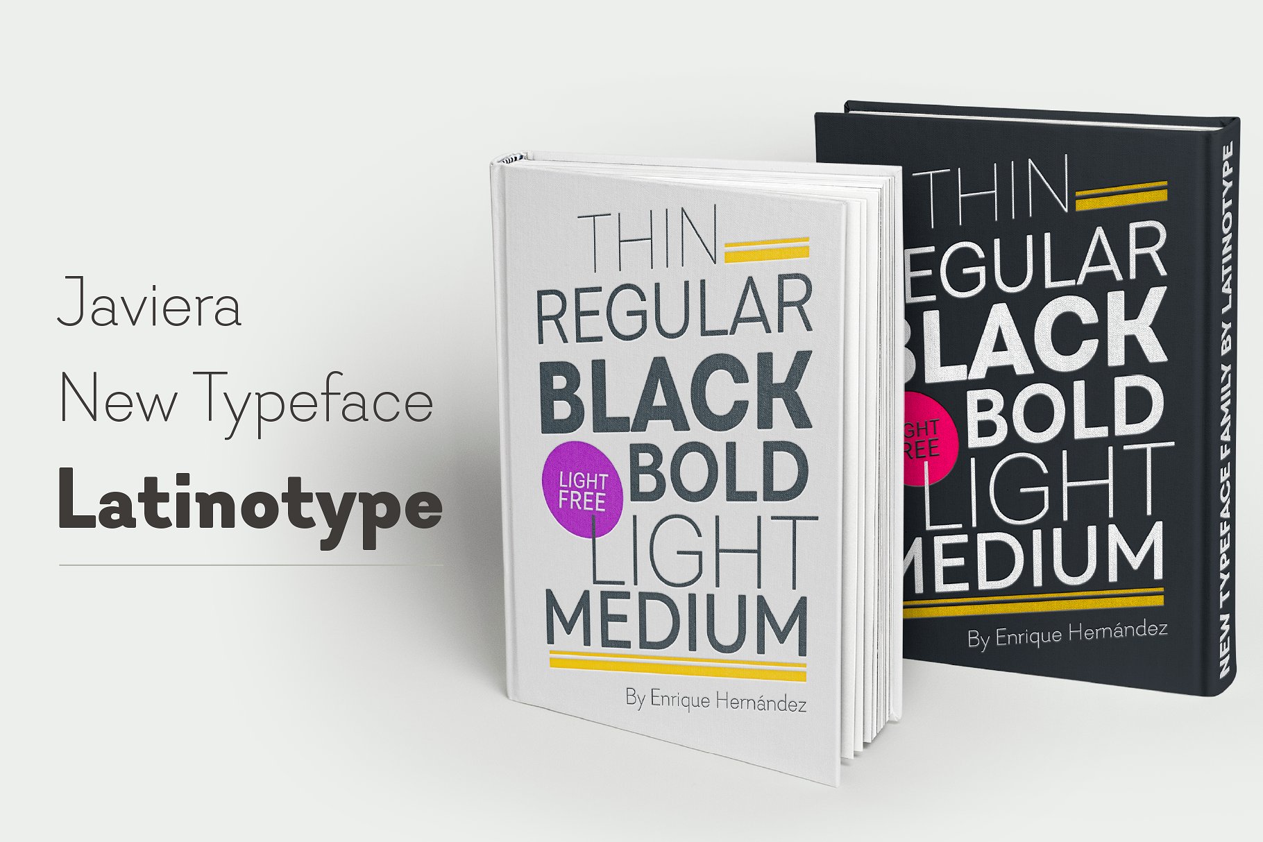 品牌设计/印刷排版适用的几何无衬线英文字体 Javiera插图(9)