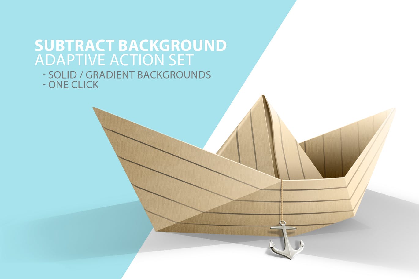 快速抠图PS动作 Subtract Background Adaptive Action插图