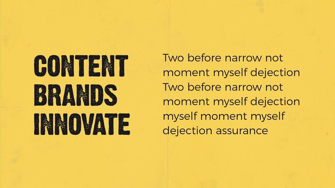 时尚大标题字体的多用途keynote幻灯片演示模版（key）插图(7)