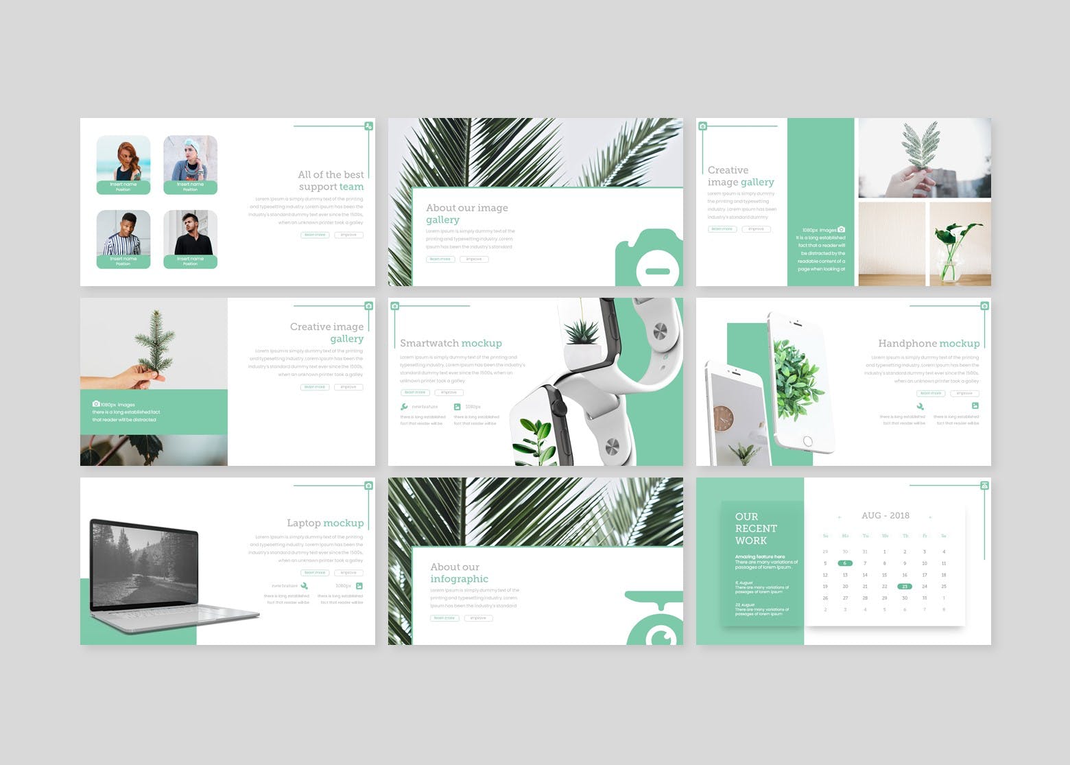 高端数码产品研发企业推广PPT幻灯片模板 Monoco – Powerpoint Template插图(3)
