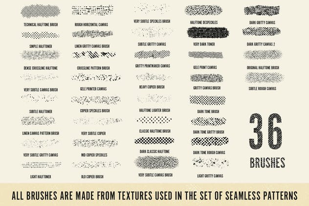 Alternative Printmaker–打造另类版画效果的PS笔刷下载[abr,pat,grd,psd]插图(8)