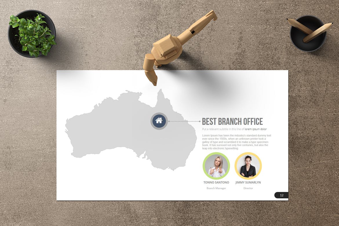 互联网服务企业多用途谷歌幻灯片设计模板 Jengkerot Google Slides插图(3)