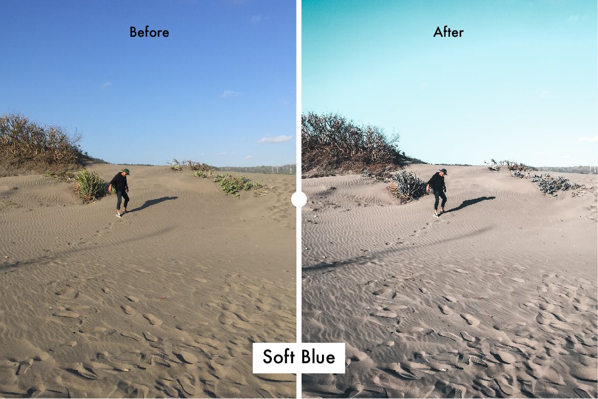 6个自然风景摄影后期处理调色滤镜LR预设 6 Nature Lightroom Preset插图(4)