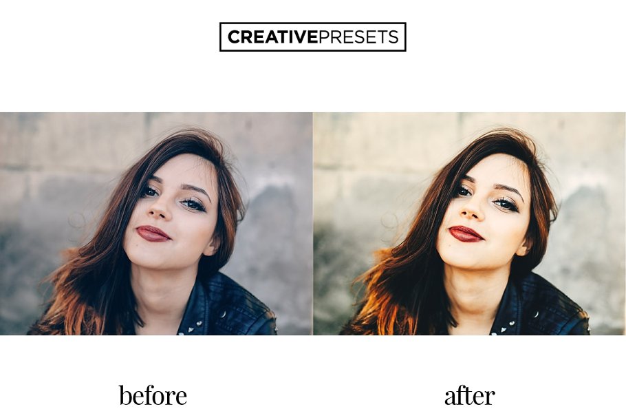 人物摄影一键美容美化磨皮滤镜LR预设 Portrait Lightroom Presets插图(3)