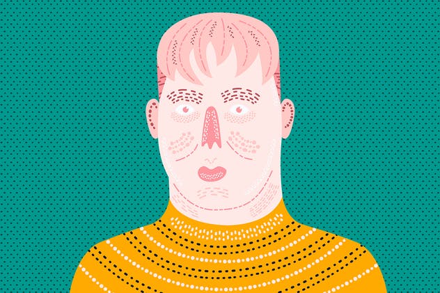 绘画虚线线条AI笔刷 Flow Brushes for Adobe Illustrator插图(4)