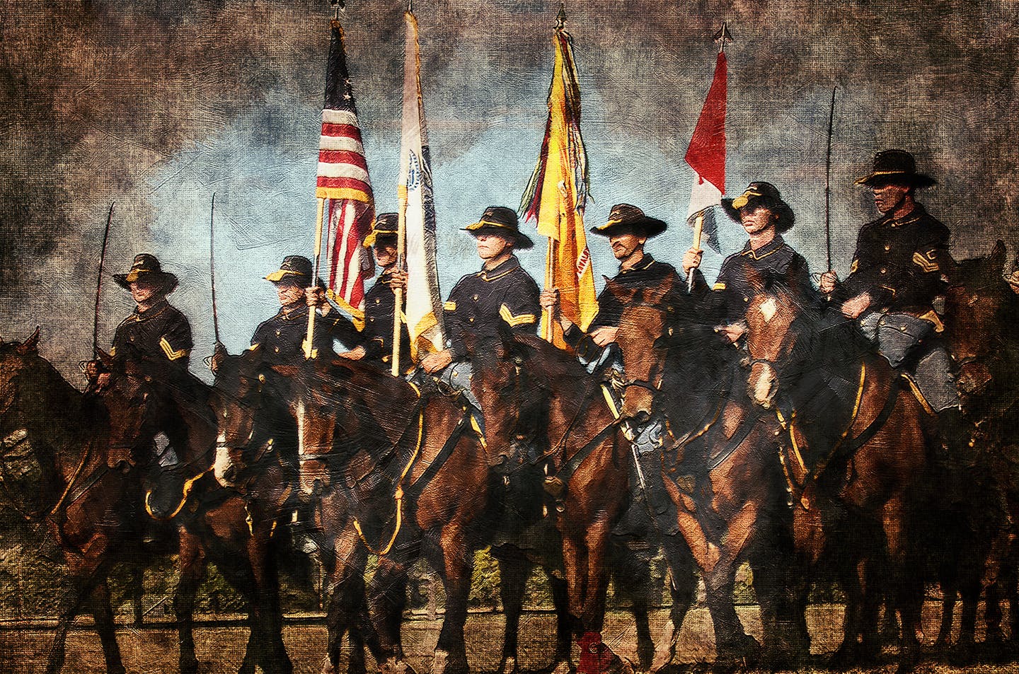 逼真油画效果一键生成PS动作 Real Oil Painting CS3+ Photoshop Action插图(6)