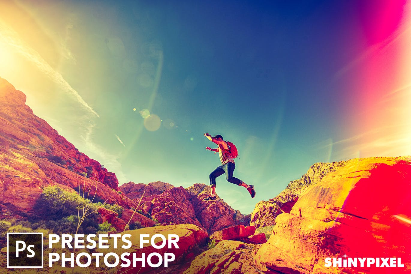 25款精美的梦幻漏光特效照片处理PS预设v2 Light Leaks Vol. 2 – 25 Photoshop Presets插图