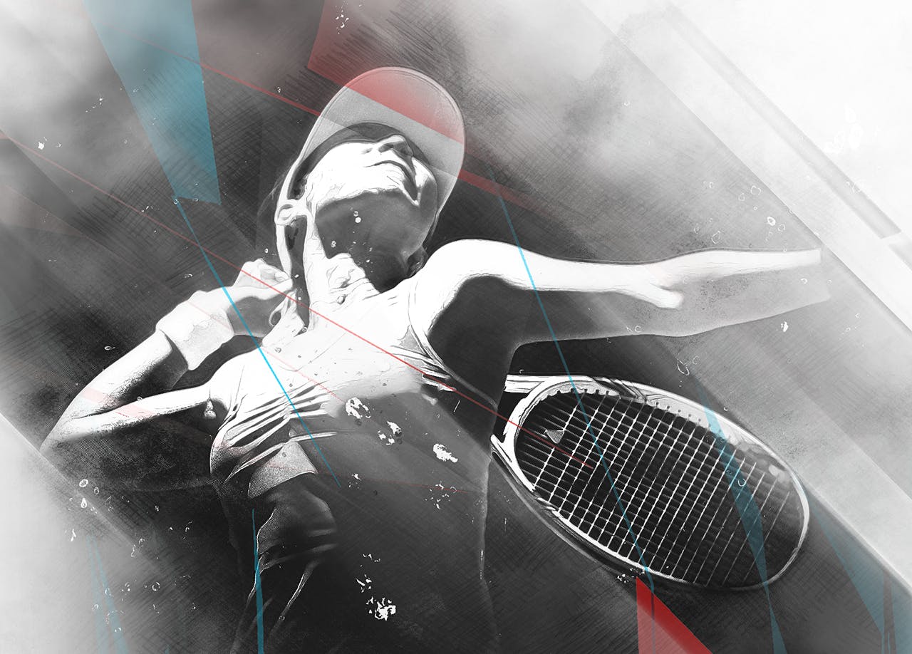 动感艺术铅笔素描手绘效果素材库精选PS动作 Dynamic Sketch CS3+ Photoshop Action插图(2)