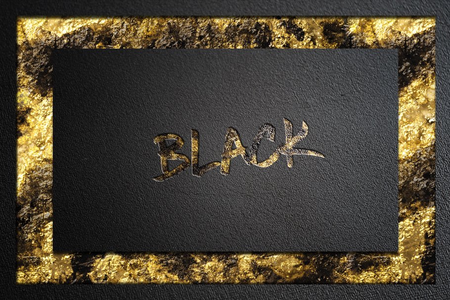 创意水彩金箔PS图层样式[1.1GB] Watercolor and Gold Layer Styles PS插图(7)