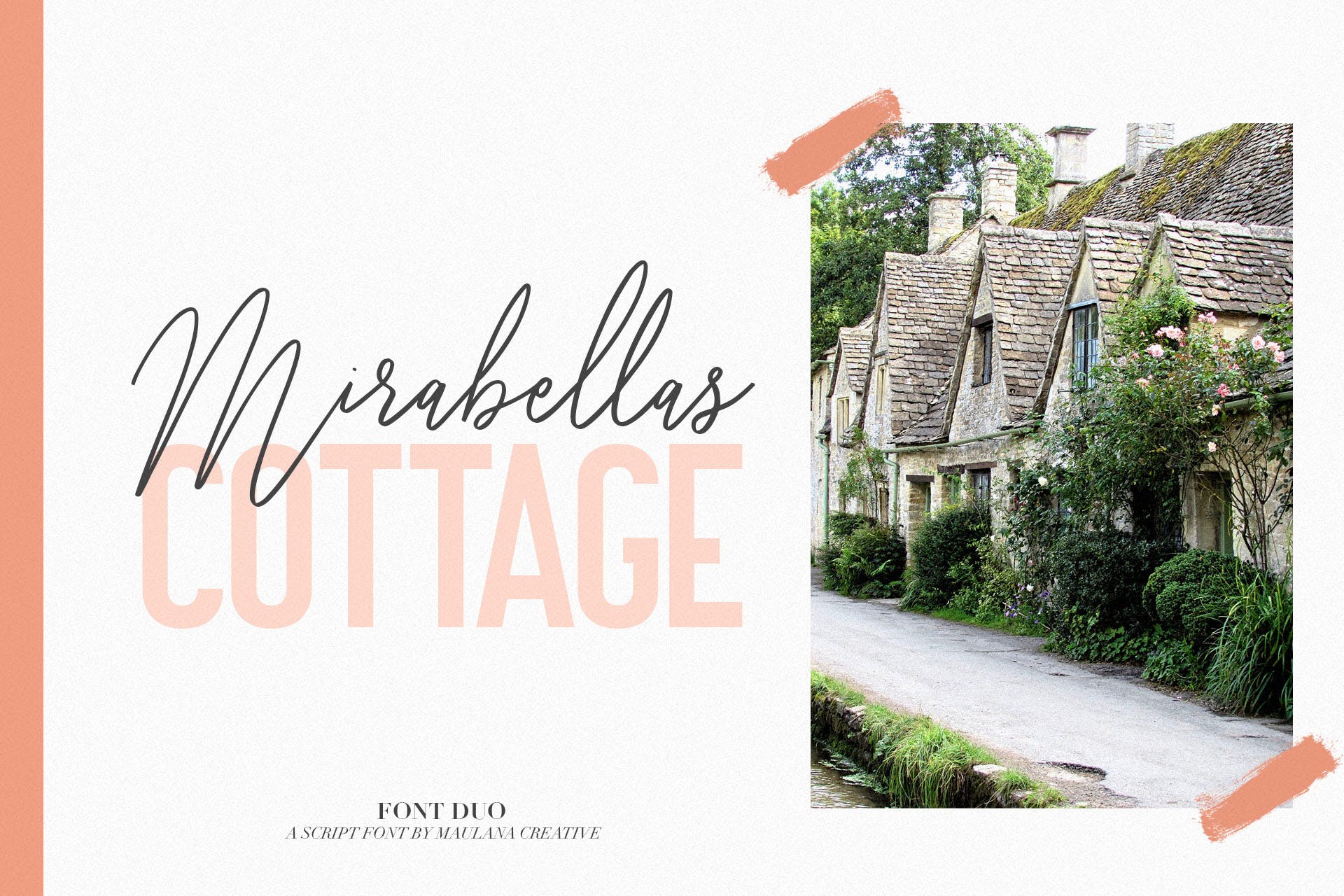 英文签名字体&无衬线版式设计字体二重奏组合 Fairmont – Script Sans Font插图(1)