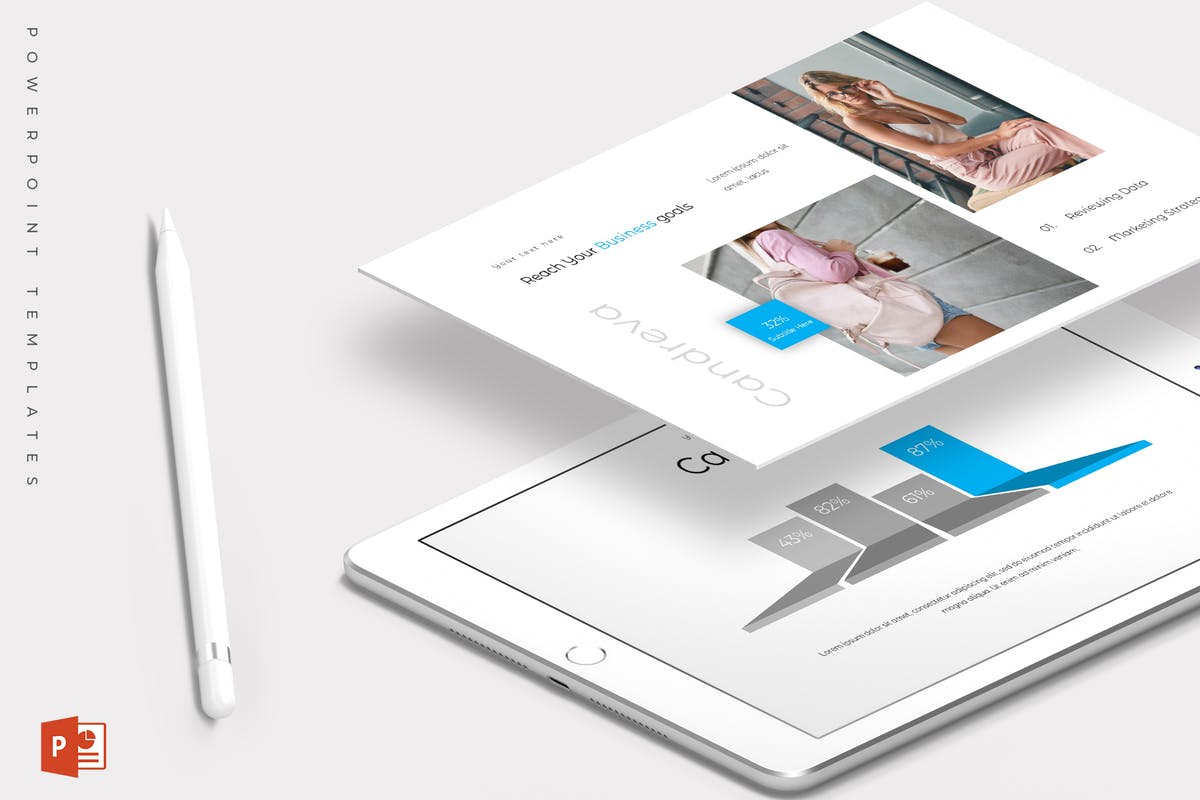 服装品牌企业宣传PPT幻灯片模板 Candreva – Powerpoint Template插图