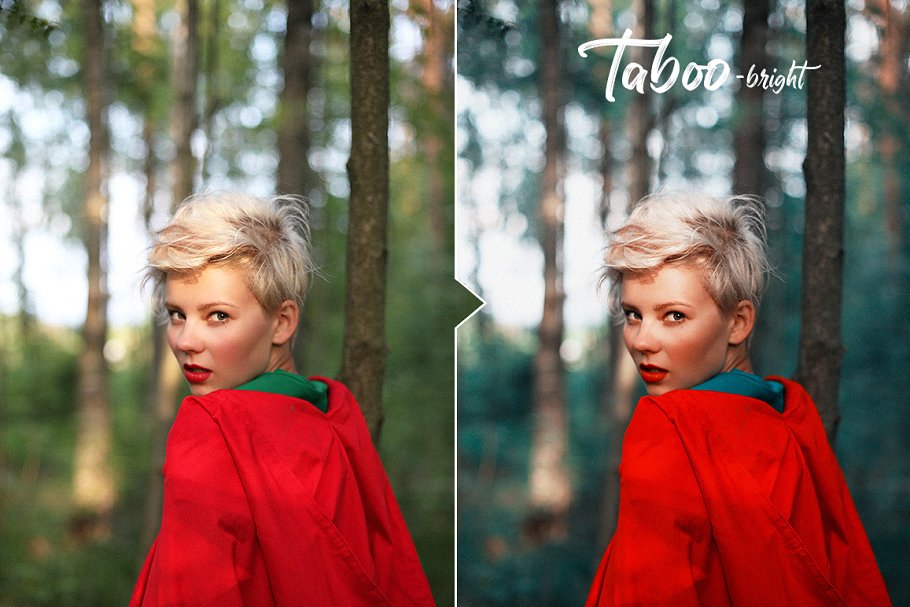 大片级人像摄影美颜PS动作 Taboo Fantasy Actions for Photoshop插图(2)