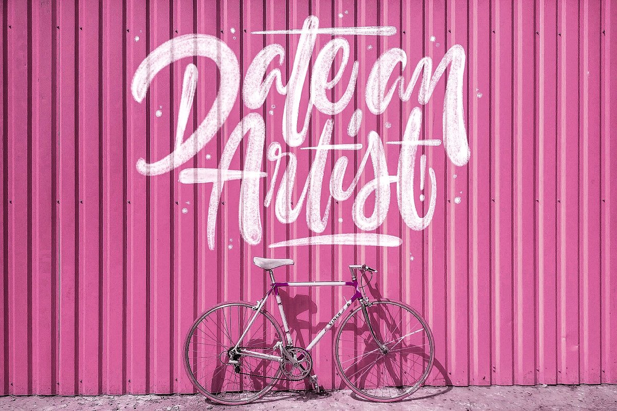 创意Procreate专用字体笔刷包下载插图(4)