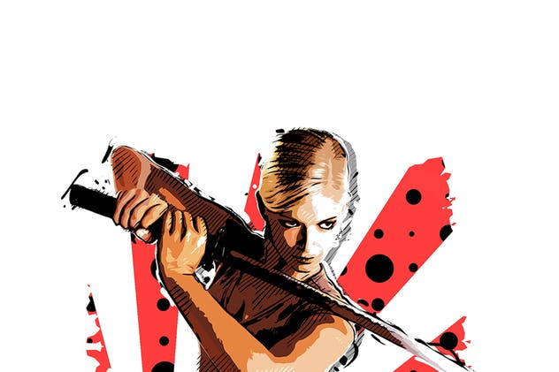 图片转矢量手绘插画艺术效果PS动作 Vector Art Photoshop Action插图(11)