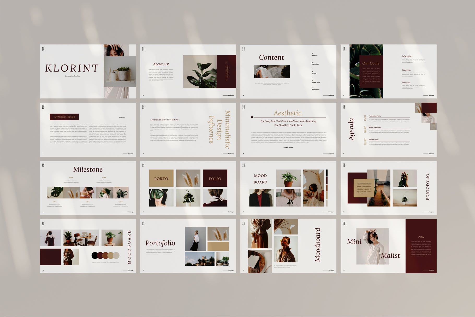 简约时尚风产品发布/项目融资Keynote演示文稿模板 Klorint Keynote插图(4)