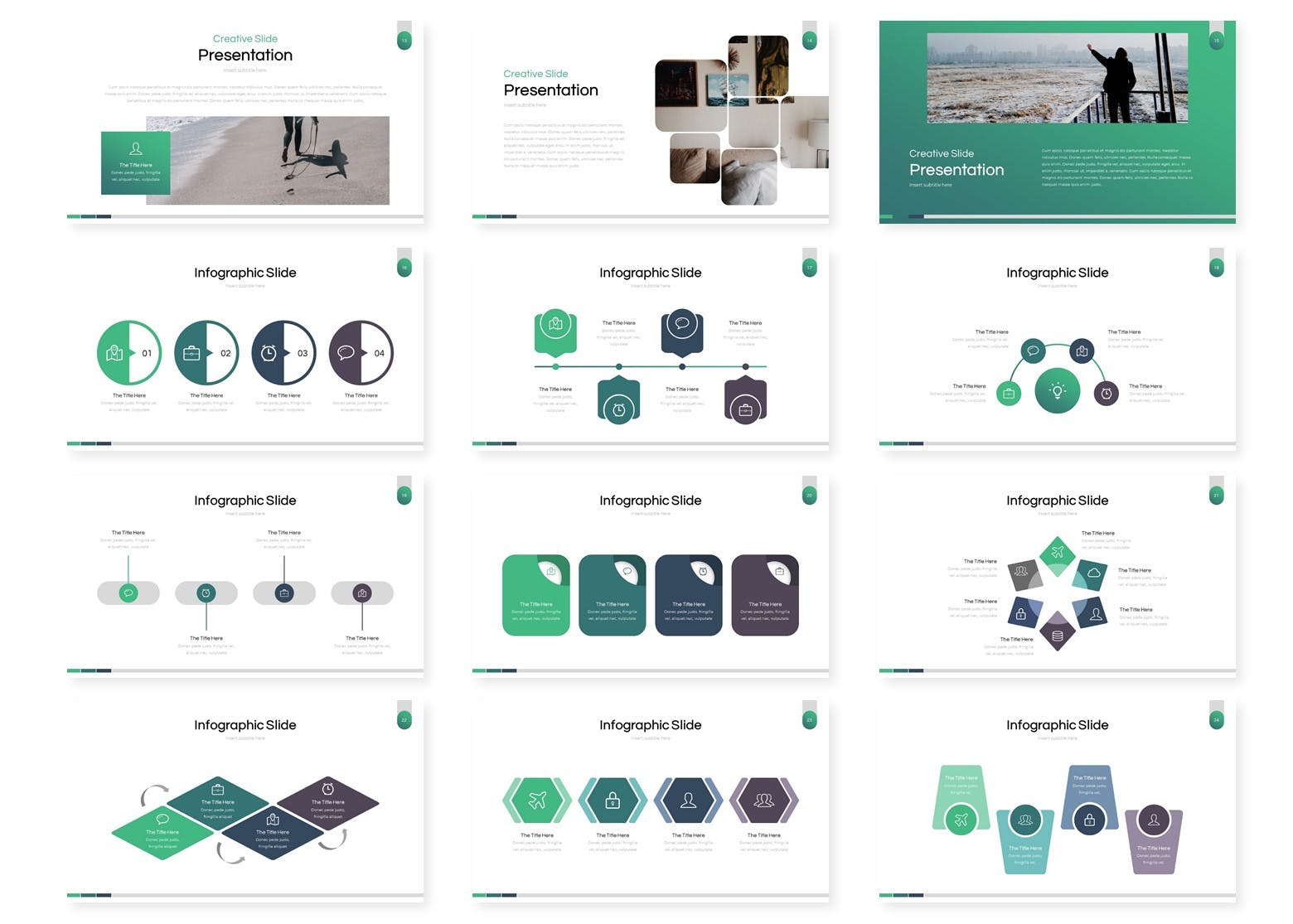 公司宣讲/业务演示Google演示模板素材库精选 Envira – Google Slide Template插图(2)