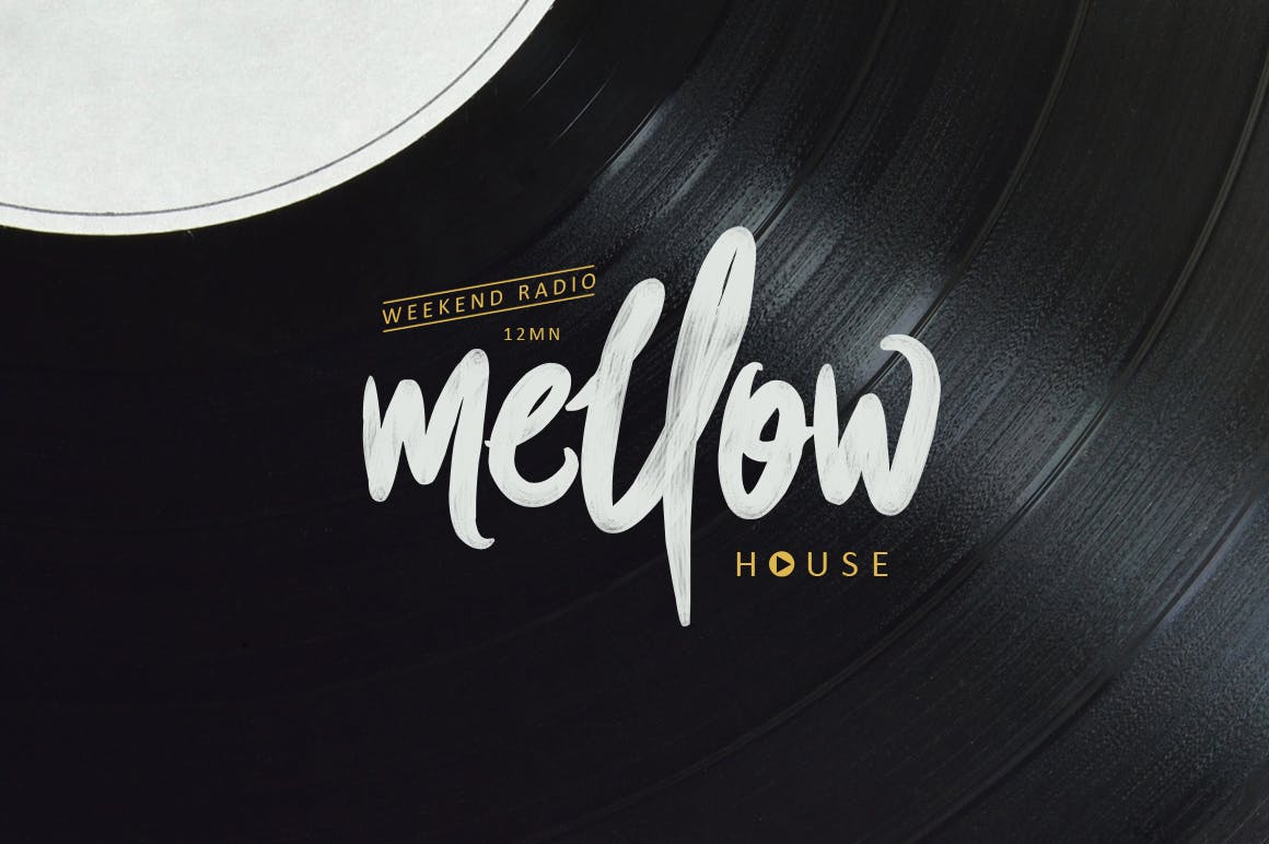 街头涂鸦书法艺术英文字体/字体样式PS动作 Foxing Font + PS Action插图(1)