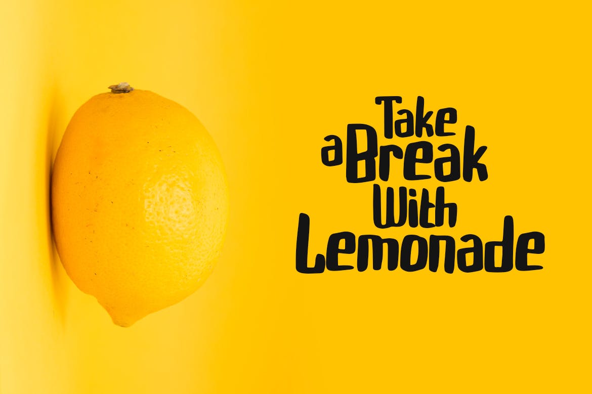 手工绘制英文创意无衬线字体下载 Buggiel插图(1)