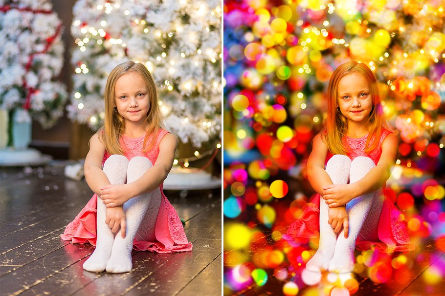 圣诞节节日氛围照片修饰PS动作 Christmas Ps Actions插图(3)