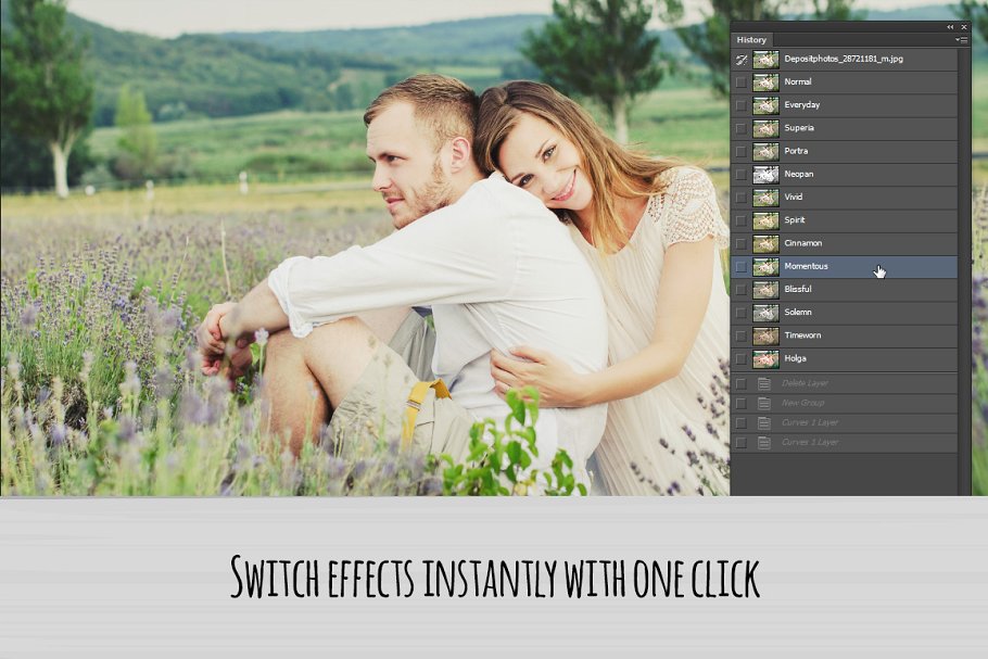 12个漂亮的婚礼摄影怀旧胶片效果  12 Beautiful Wedding Effects插图(2)