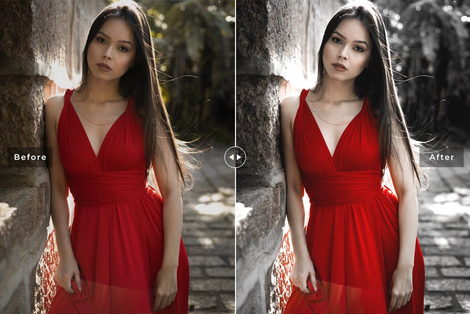 美丽自然饱满暖色调照片风格滤镜素材库精选LR预设 Pomegranate Mobile & Desktop Lightroom Presets插图(1)